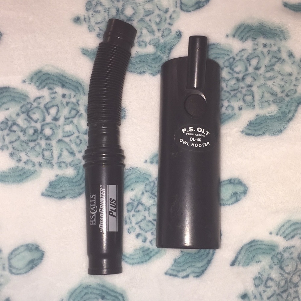 Deer , doe, animal and owl hunting calls